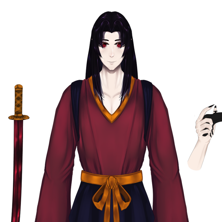 Vampire Samurai (Full Body)